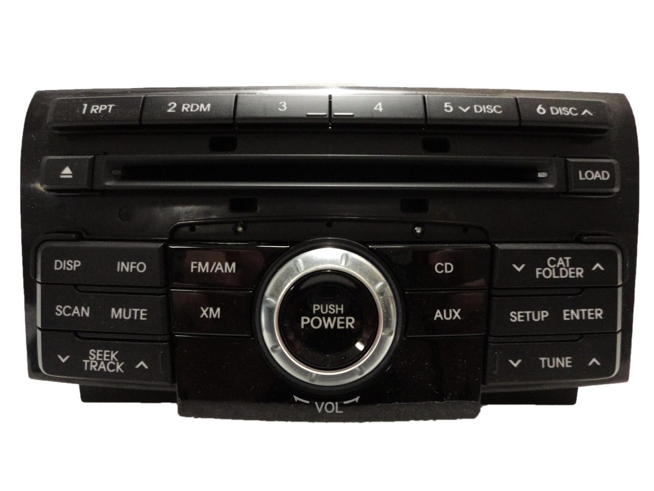 2011 2012 Hyundai Sonata INFINITY HD XM Bluetooth Aux 6CD Changer Player