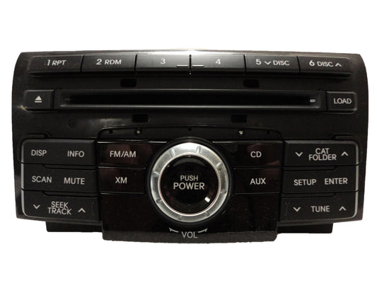 2011 2012 Hyundai Sonata INFINITY HD XM Bluetooth Aux 6CD Changer Player