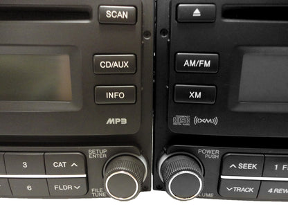 Hyundai ELANTRA Radio XM Satellite MP3 CD Player