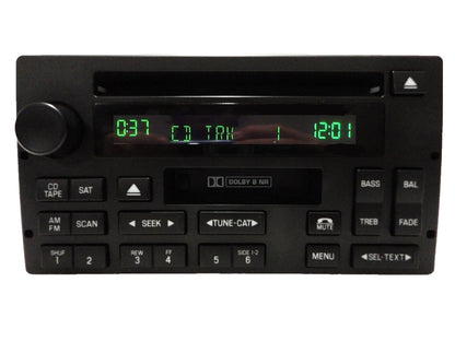 Ford Crown Victoria Mercury Radio Stereo Tape CD Player SAT