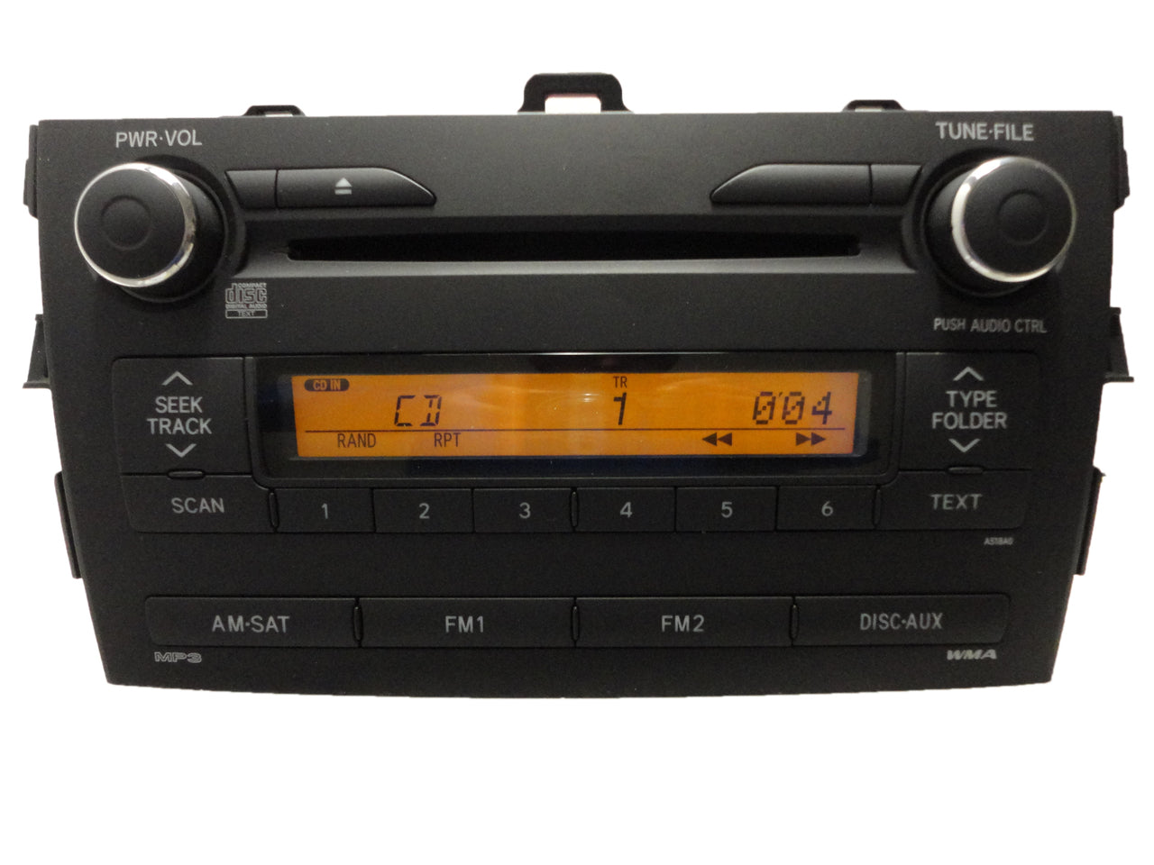 Toyota Corolla FMAM Satellite Radio CD Player 2009-2010