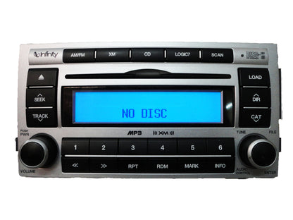 2007 2008 07 08 HYUNDAI Santa Fe INFINITY Radio Stereo 6 Disc Changer MP3 CD Player XM Satelite Radio OEM