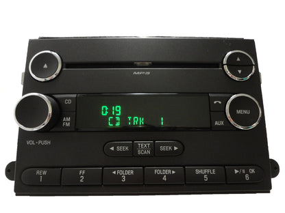 08 09 FORD Fusion MERCURY Milan AM FM Radio Stereo MP3 CD Player 2008 2009