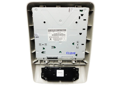 2008 - 2013 Chrysler Dodge OEM Entertainment System Monitor Display Screen WITH rear Climate Control