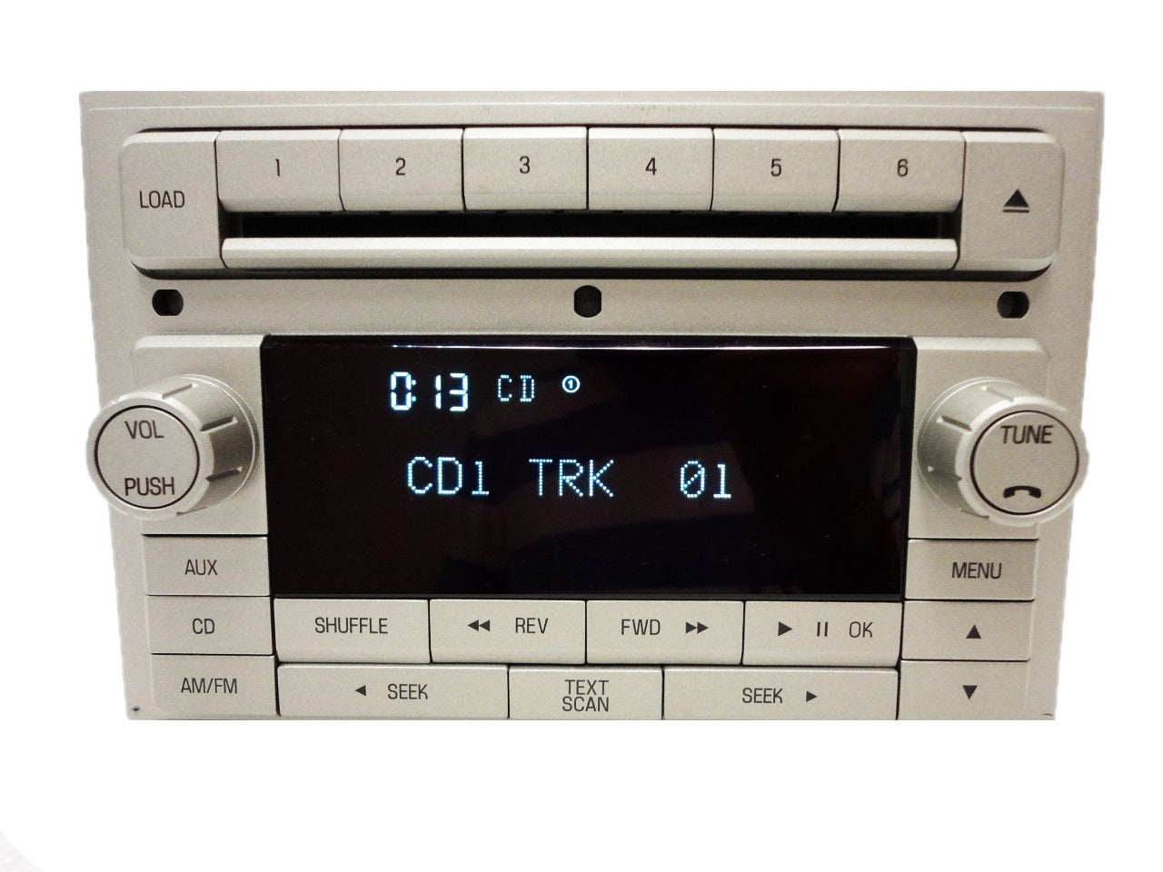 2008 - 2010 Lincoln Navigator MKZ MKX Zephyr OEM Radio Stereo 6 CD Changer Receiver