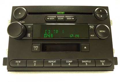 2004 2005 2006 FORD Fusion F-150 Freestyle Mustang OEM Radio Stereo Tape Cassette CD Player Receiver