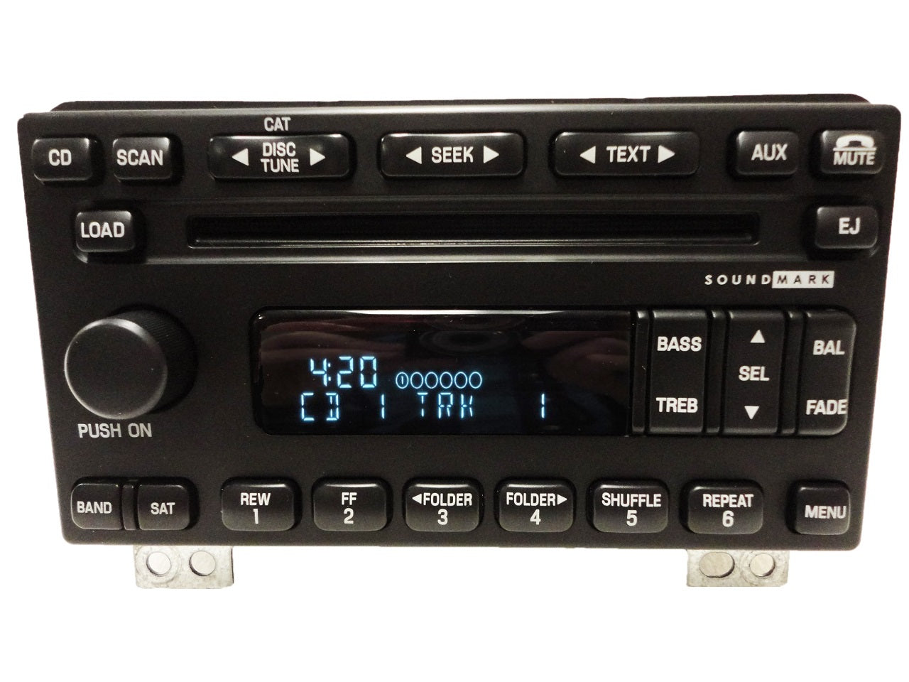 2005 LINCOLN Aviator Radio Stereo Receiver 6 Disc Changer CD Player SOUND MARK 2003 2004 2005