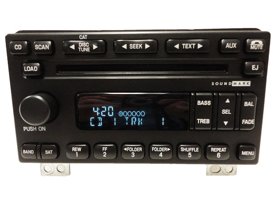 2005 LINCOLN Aviator Radio Stereo Receiver 6 Disc Changer CD Player SOUND MARK 2003 2004 2005