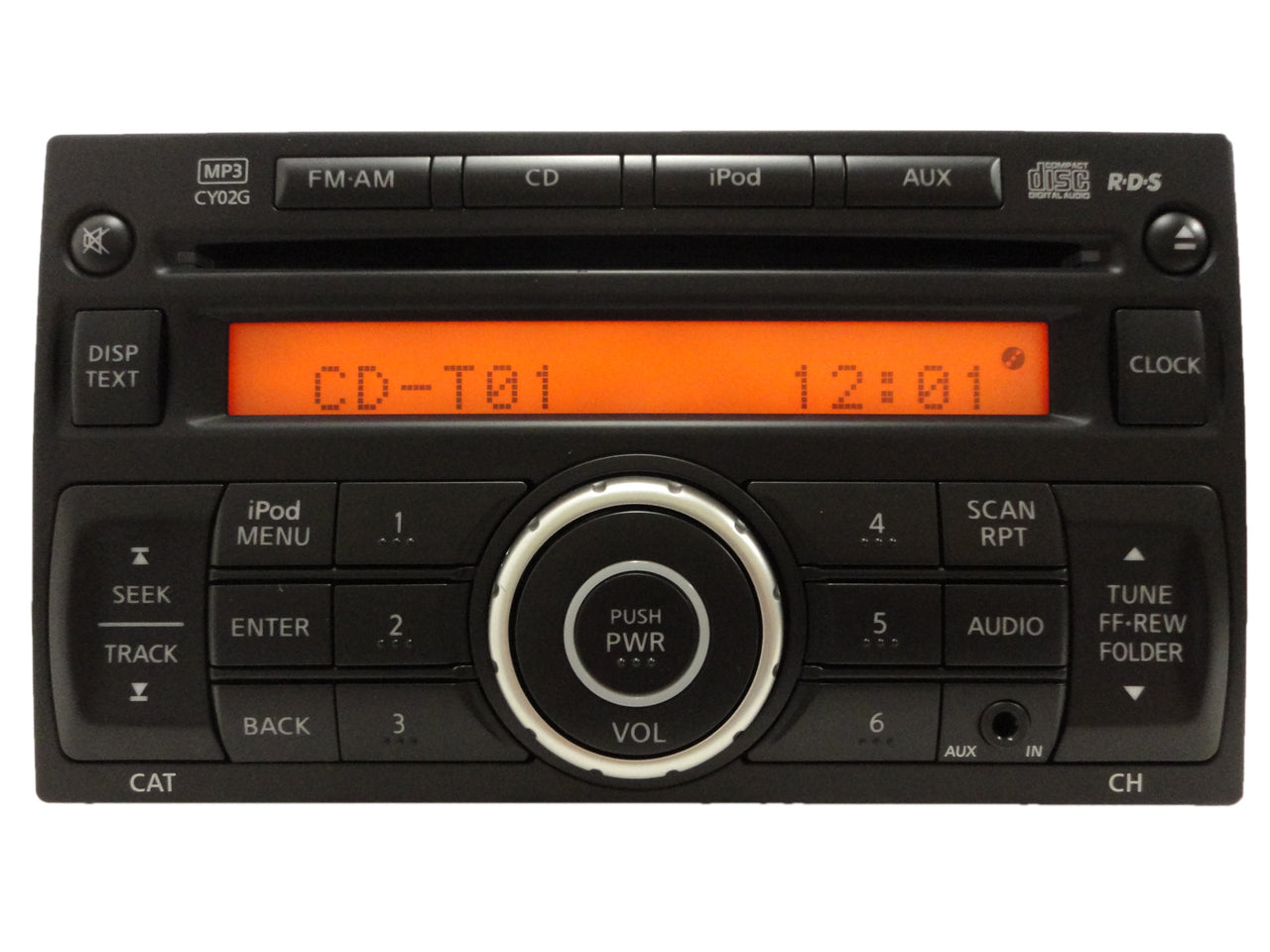 2007 - 2013 Nissan OEM AM FM Radio Stereo CD AUX MP3 Player CY02G