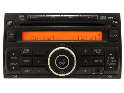 2007 - 2013 Nissan OEM AM FM Radio Stereo CD AUX MP3 Player CY02G