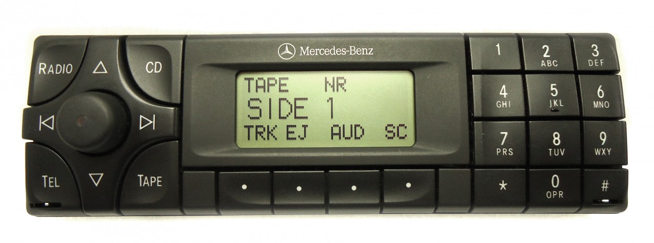 MERCEDES BENZ E320 E420 (E and C Class) Panasonic Radio and Tape Player 1999 2000 2001 2002 C220, C230, C280, E320, E420, E500, CLK320, SLK230  CM1910, CM2299