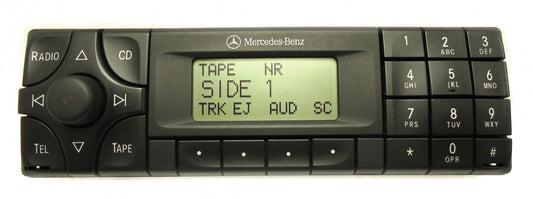 MERCEDES BENZ E320 E420 (E and C Class) Panasonic Radio and Tape Player 1999 2000 2001 2002 C220, C230, C280, E320, E420, E500, CLK320, SLK230  CM1910, CM2299