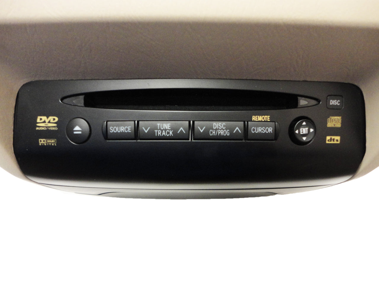2004 2005 TOYOTA Sienna OEM TAN Overhead DVD Player W/Sunroof