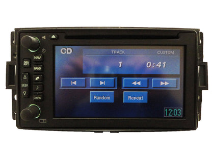 SAAB Navigation GPS LCD Display Radio Stereo CD Player 25845961 Touch Screen OEM
