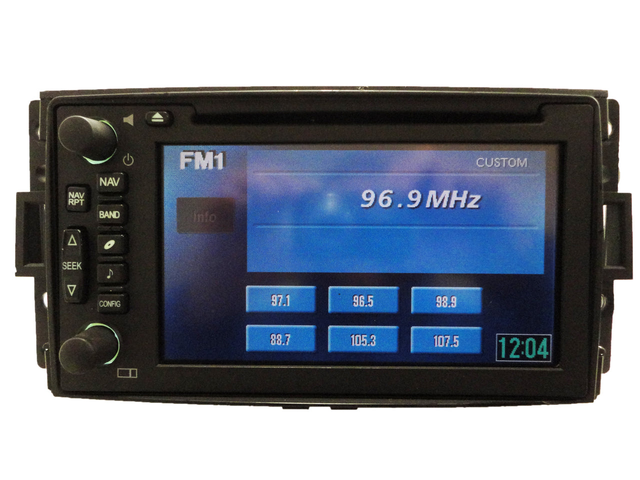 SAAB Navigation GPS LCD Display Radio Stereo CD Player 25845961 Touch Screen OEM
