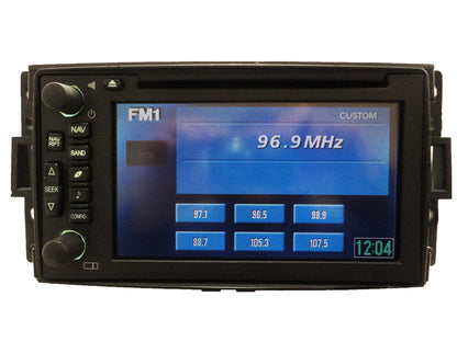 SAAB Navigation GPS LCD Display Radio Stereo CD Player 25845961 Touch Screen OEM
