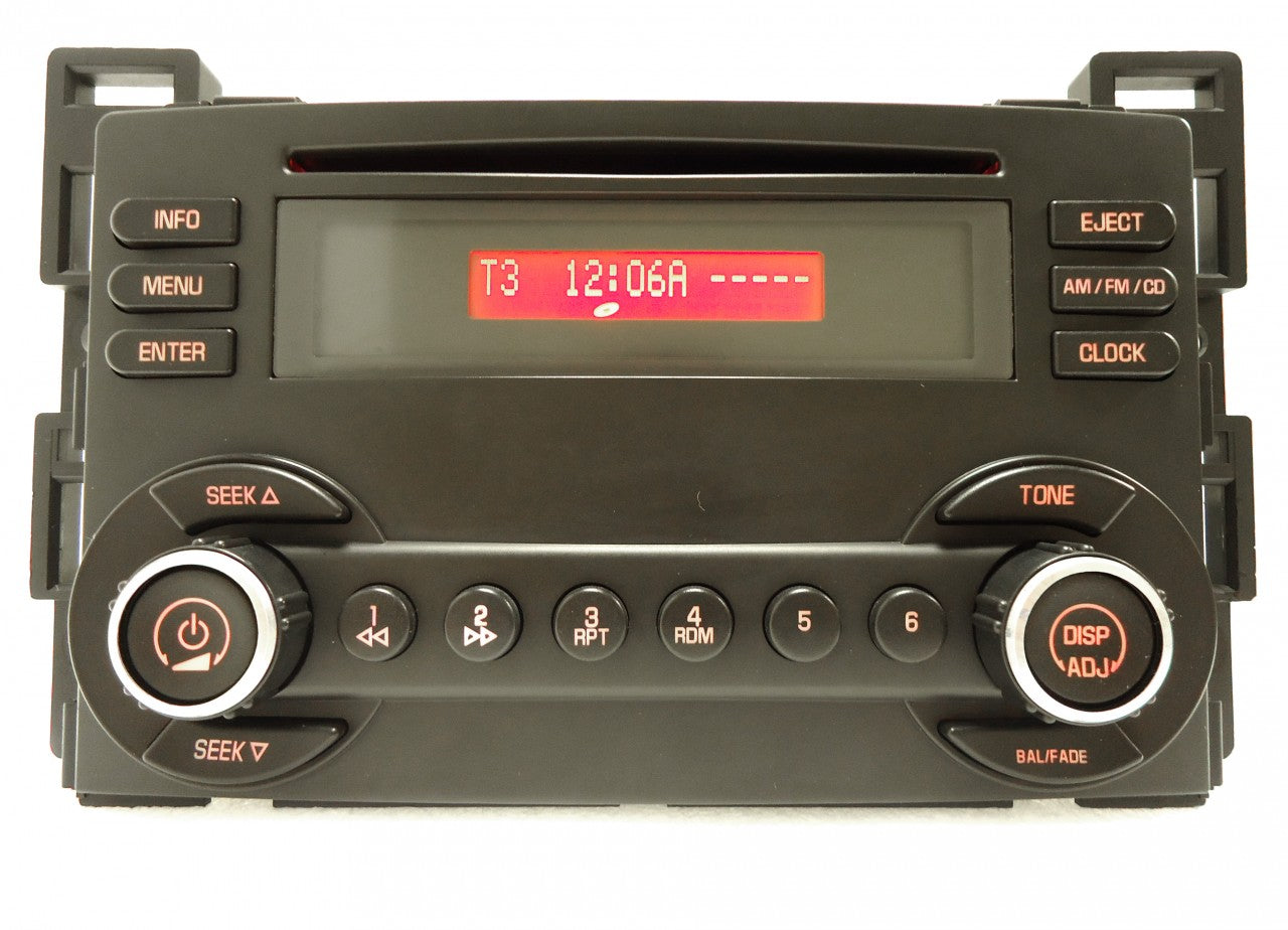 Pontiac G6 Radio Stereo Single CD Player U1C Receiver