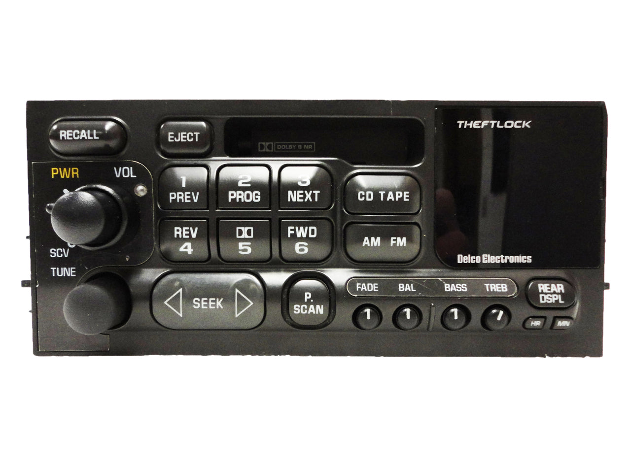 GMC CHEVY CHEVROLET CADILLAC Yukon Denali Sierra Silverado Tahoe Escalade Astro Radio Stereo Tape Cassette Player 09354155 1996 1997 1998 1999 2000 2001 UL0, UP0