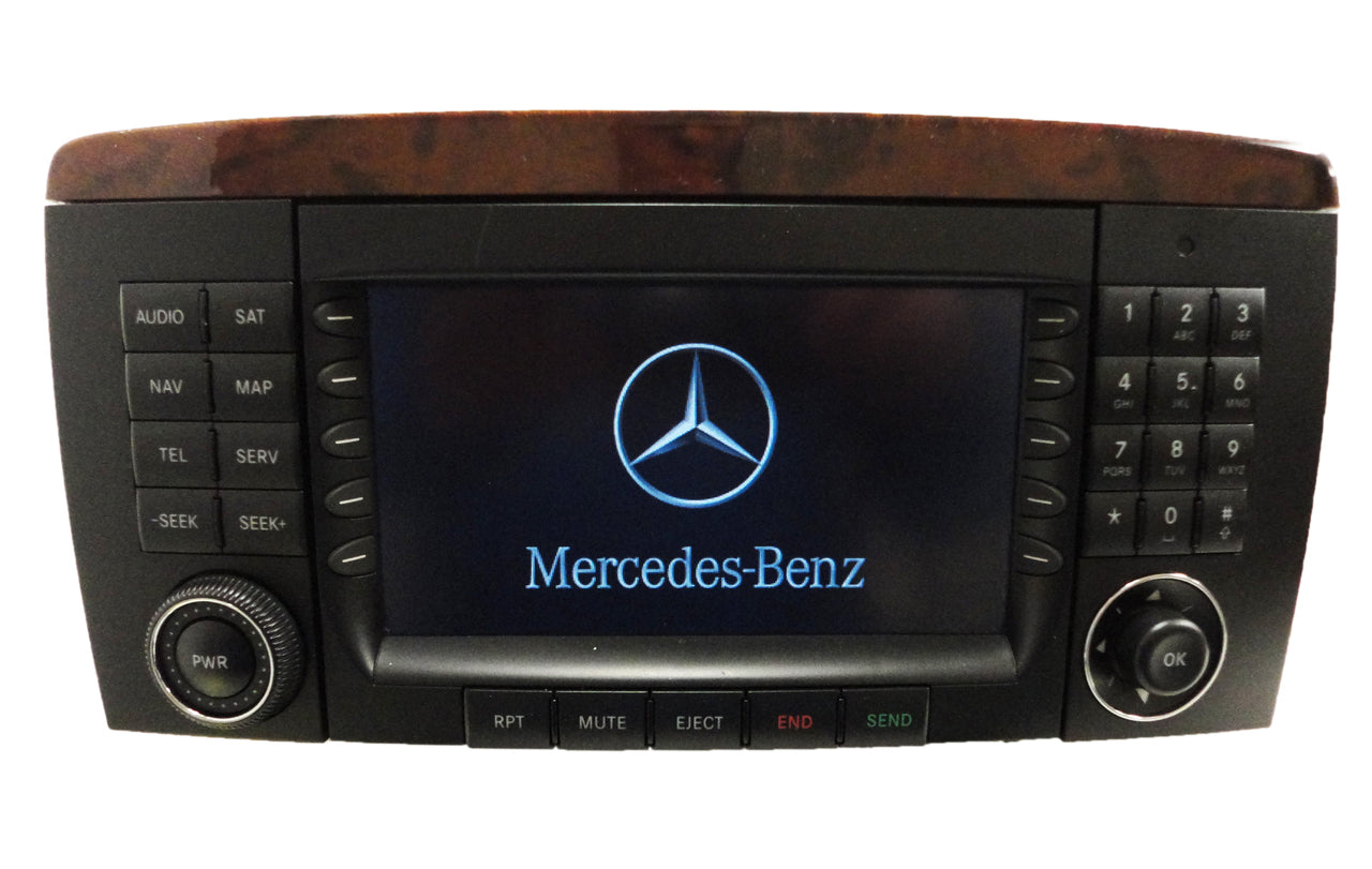 2006 - 2008 MERCEDES-BENZ R CLASS OEM Command Radio CD Player LCD Display Screen Monitor