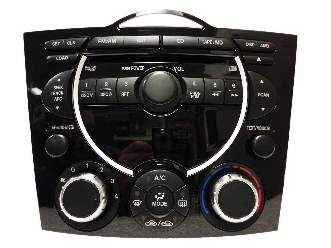 2004 - 2008 Mazda RX8 BOSE Radio Stereo Single CD Player w/ Climate Controls