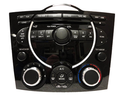 2004 - 2008 Mazda RX8 BOSE Radio Stereo Single CD Player w/ Climate Controls