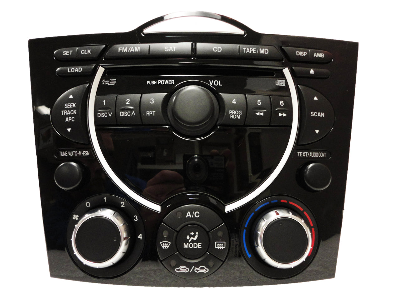 2004 - 2008 MAZDA RX8 RX 8 BOSE Radio Stereo AM FM Satellite 6 CD Changer w/ Climate Control