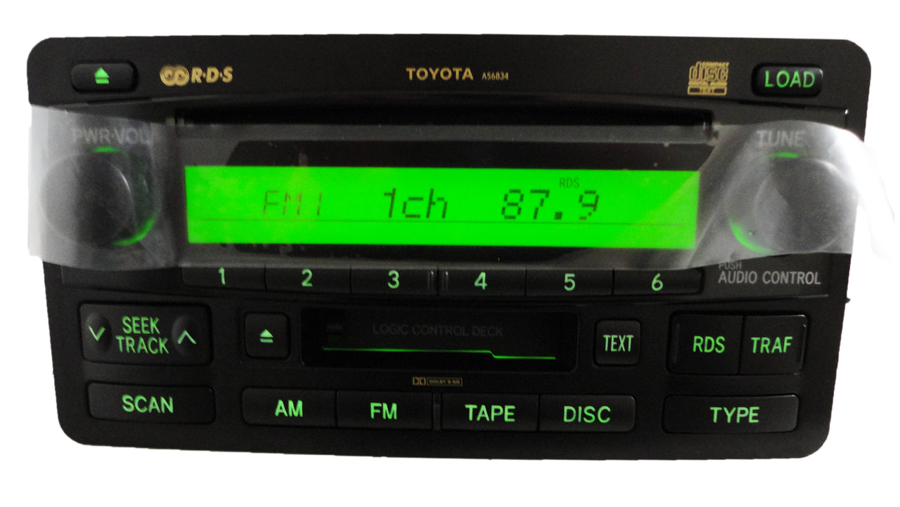 Re-Manufactured Toyota Tundra Radio Tape 6 Disc CD Changer 86120-0C091 2003-2004 NEW FACE NEW MECHANISM