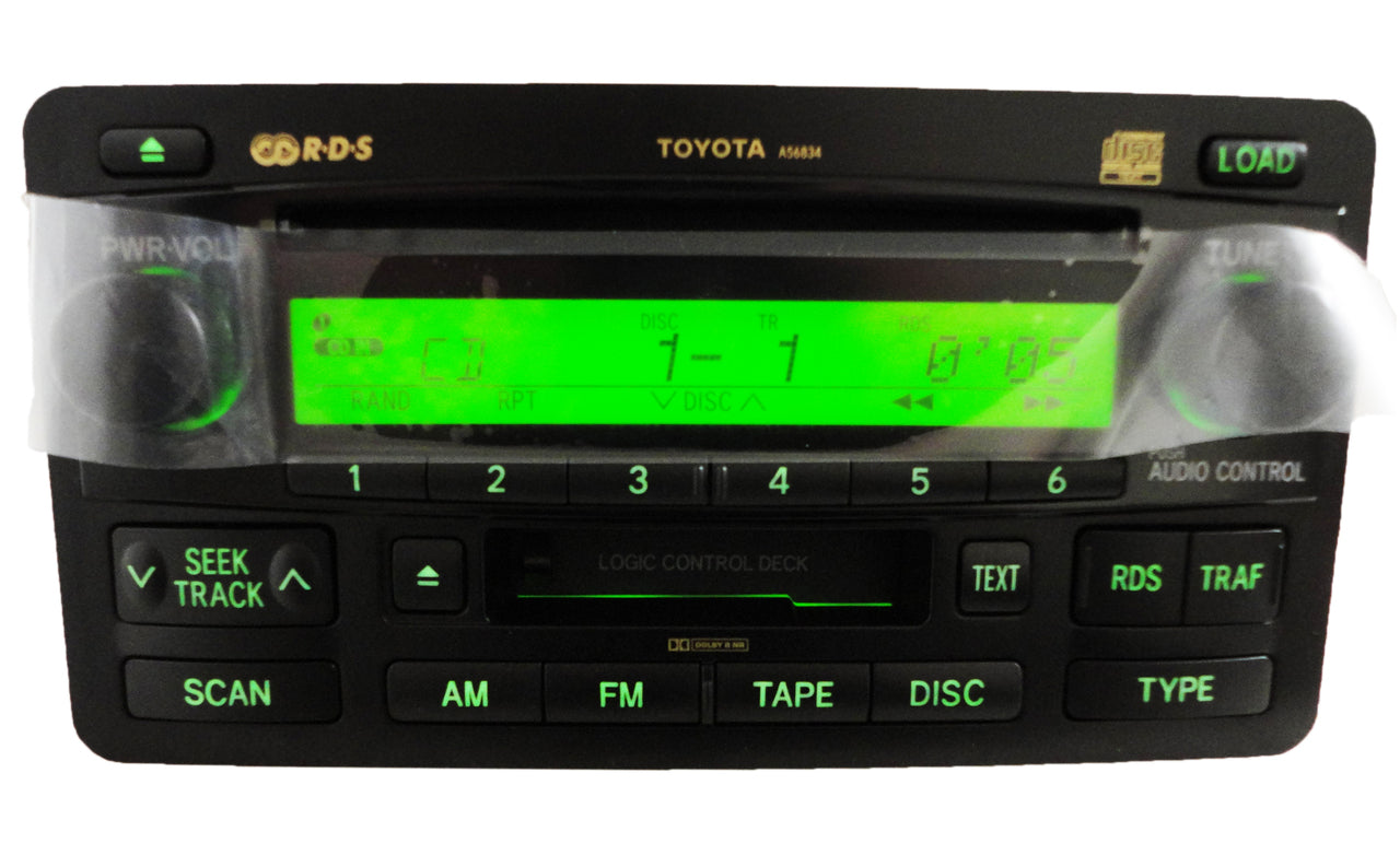 Re-Manufactured Toyota Tundra Radio Tape 6 Disc CD Changer 86120-0C091 2003-2004 NEW FACE NEW MECHANISM