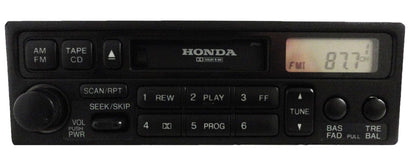 1998 1999 2000 2001 2002 Honda Accord Radio and Tape Player
