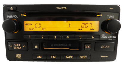 Toyota Rav4 4Runner AM/FM Premium Sound Radio Tape CD Player 16831