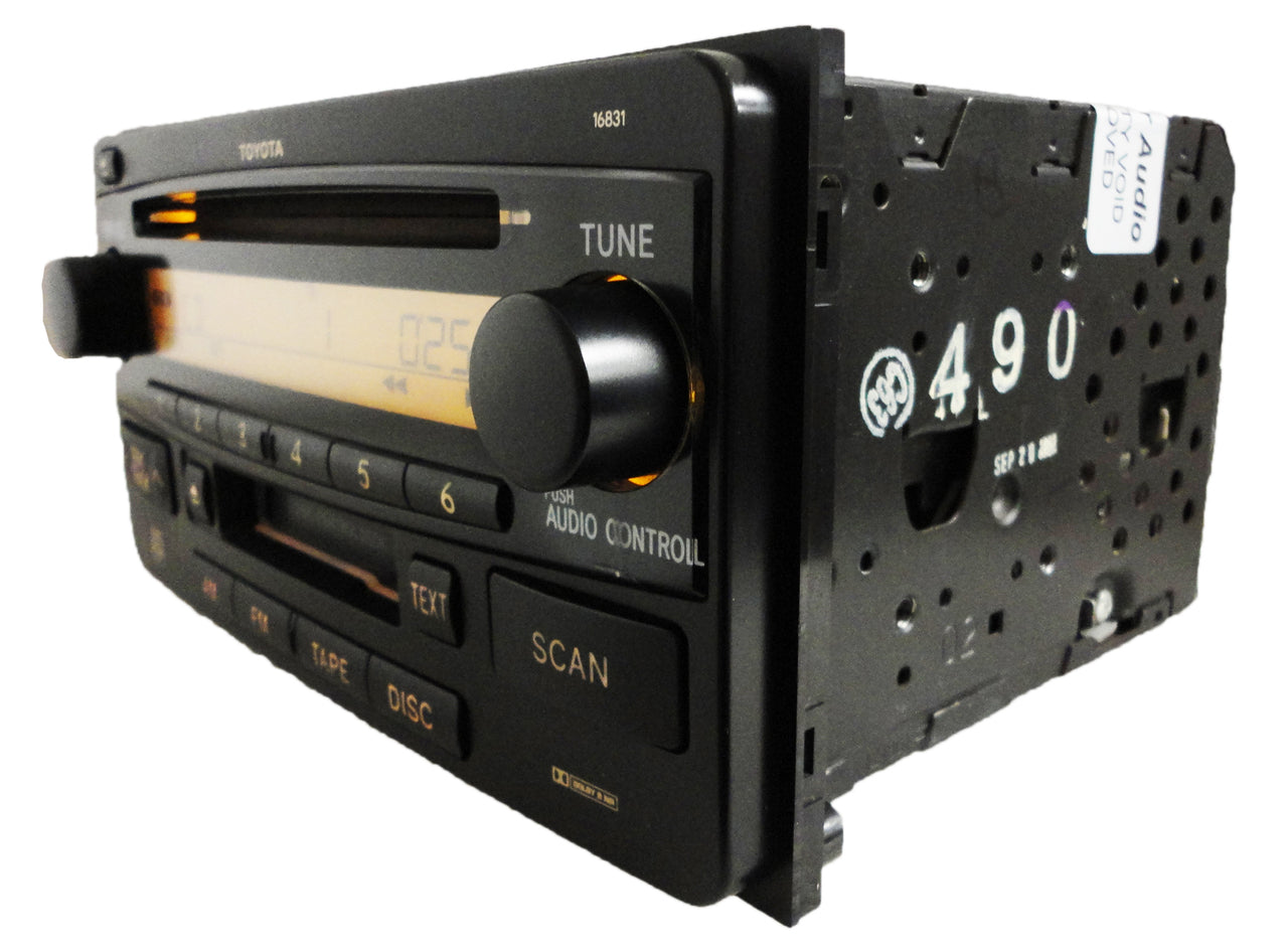 Toyota Rav4 4Runner AM/FM Premium Sound Radio Tape CD Player 16831