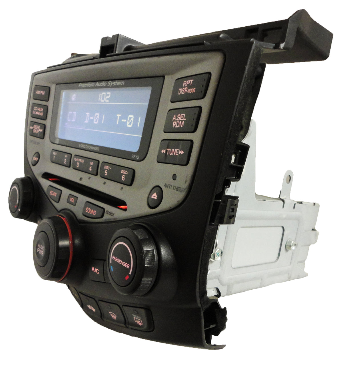 04 05 06 07 Honda Accord Premium Audio System Radio XM Aux  6 Disc Changer CD Player 7FY2