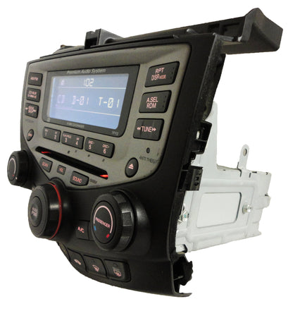 04 05 06 07 Honda Accord Premium Audio System Radio XM Aux  6 Disc Changer CD Player 7FY2