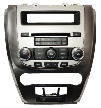2010 2011 2012 FORD Fusion Mercury Milan DASH RADIO TRIM BEZEL 6CD Carbon Fiber Finish