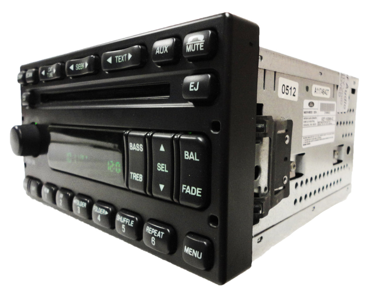 1999 - 2004 Ford Lincoln Mercury OEM Single MP3 CD Player Satellite Radio Receiver