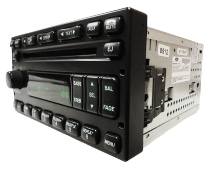 1999 - 2004 Ford Lincoln Mercury OEM Single MP3 CD Player Satellite Radio Receiver