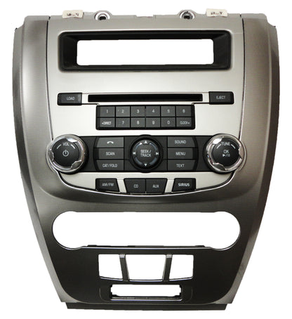 2010 2011 2012 FORD Fusion Mercury Milan DASH RADIO TRIM BEZEL 6CD Honey Comb Silver Finish