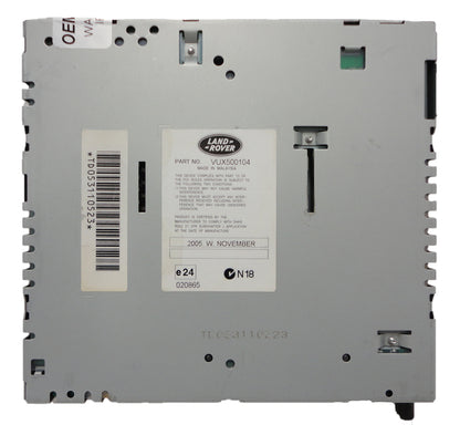 05 06 07 08 09 Land Rover Range Rover AM FM Radio Receiver Tuner Control Module VUX500104