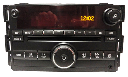 Saturn OEM Radio 6 Disc Changer CD MP3 Player AUX Stereo