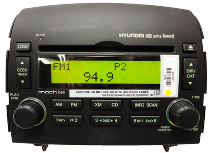 Brand New HYUNDAI Sonata XM Satellite Radio Stereo 6 Disc Changer CD MP3 Player OEM 2006 2007 2008
