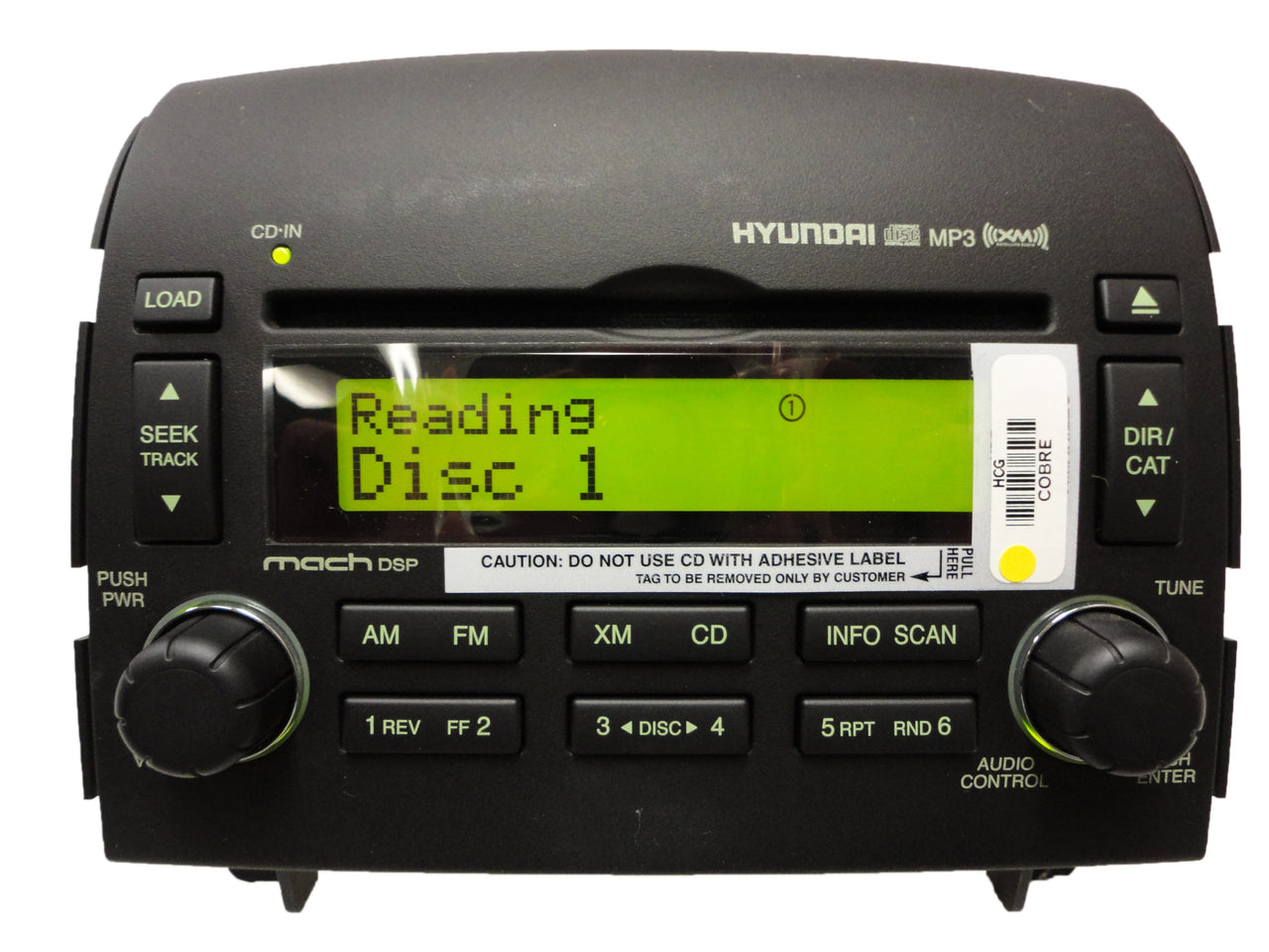 Brand New HYUNDAI Sonata XM Satellite Radio Stereo 6 Disc Changer CD MP3 Player OEM 2006 2007 2008
