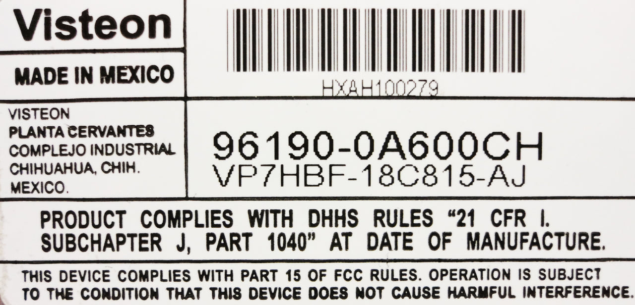 Brand New HYUNDAI Sonata XM Satellite Radio Stereo 6 Disc Changer CD MP3 Player OEM 2006 2007 2008