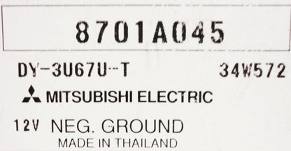 06 07 08 09 Mitsubishi Galant Endeavor Eclipse Single CD Radio OEM Stereo 8701A045 2006 2007 2008 2009