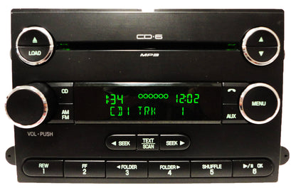 NEW FACE 2006 - 2013 Ford Edge OEM Radio Stereo SUBWOOFER 6 Disc Changer MP3 CD Player Receiver