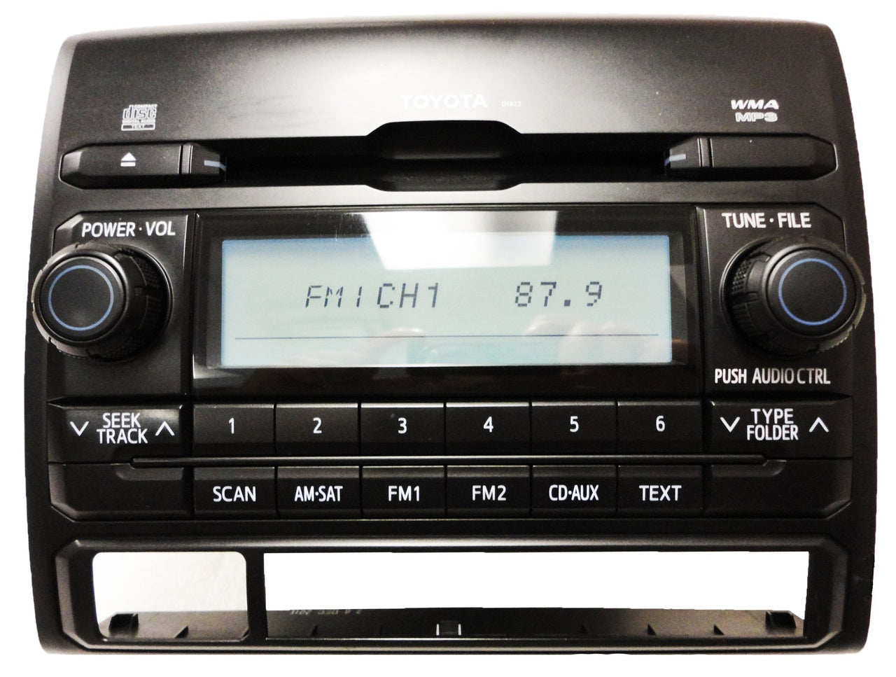 Toyota Tacoma Radio Aux Satellite MP3 WMA CD Player D1822