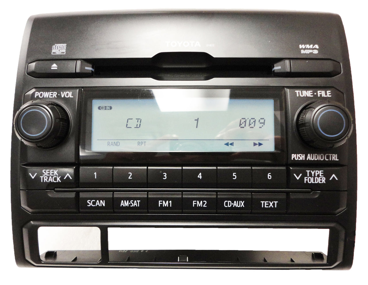 Toyota Tacoma Radio Aux Satellite MP3 WMA CD Player D1822