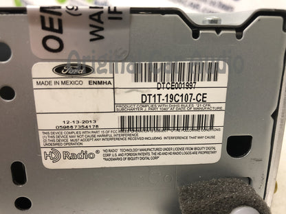 2014 - 2019 Ford Transit OEM Single CD SAT AM FM HD Radio Receiver