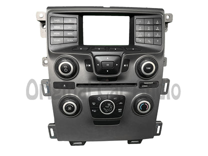 2011 - 2014 Ford Edge OEM 4" Radio Display Control Panel Single Zone Climate Control BEZEL ONLY