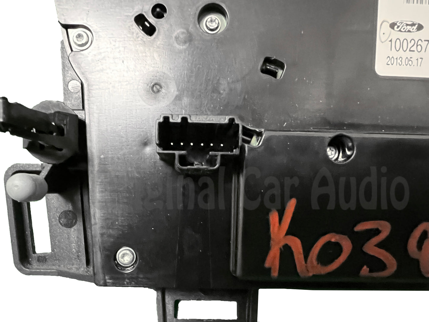 2011 - 2014 Ford Edge OEM 4" Radio Display Control Panel Single Zone Climate Control BEZEL ONLY