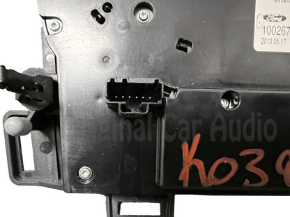 2011 - 2014 Ford Edge OEM 4" Radio Display Control Panel Single Zone Climate Control BEZEL ONLY